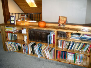 Design and install a custom built-in bookcase