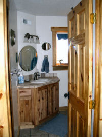 New bathroom construction