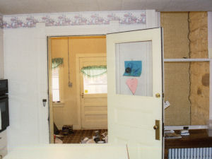 Kitchen remodel - before historic renovation